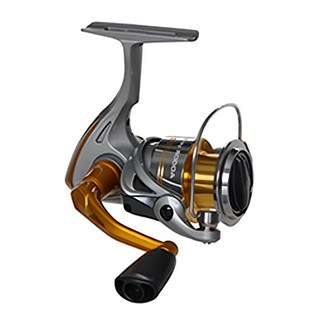 okuma 寶熊釣具 猴MONKEY 紡車式捲線器, 銀色 + 黃色 + 黑色, 1個, MO 3000