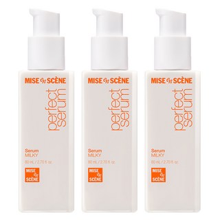 미쟝센 퍼펙트 밀키 세럼 헤어에센스, 80ml, 3개