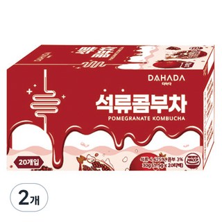 DAHADA 石榴康普茶, 1.5g, 20包, 2盒