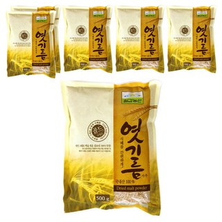 Chilkab Nongsan 麥芽粉, 韓國產大麥製作, 500g, 常溫保存, 6包