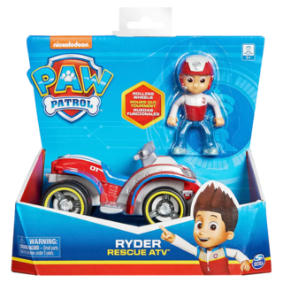 PAW PATROL 汪汪隊立大功 大型救援車基本車輛組 適合年齡：3 歲以上, 萊德 + 巡邏車, 1盒