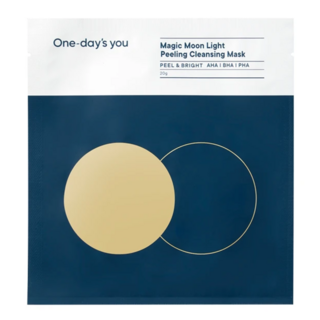 One-day's you 魔力月光潔淨面膜, 5片, 1組