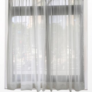 J&N 艾妮雅美窗紗傳統窗簾, 白色