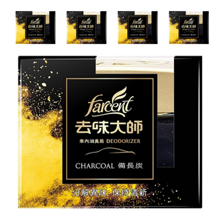 farcent 花仙子 去味大師 車內消臭易, 備長炭, 5盒