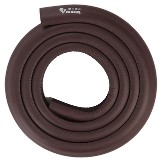 YODA 優的寶貝 DIY 泡棉防撞條加厚款 雙層泡棉 網狀纖維材質 通過SGS檢驗測試合格, 咖啡色, 1個