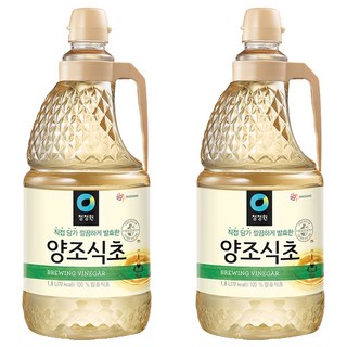 청정원 양조식초, 1.8L, 2개