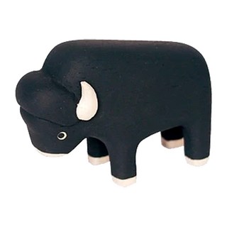 T-Lab. 手刻原木小動物 儒艮小卷 日本進口, 1個