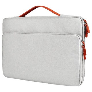 POLYWELL 寶利威爾 時尚手提筆電包 PW15-T65-0378, 麻灰色, 1個