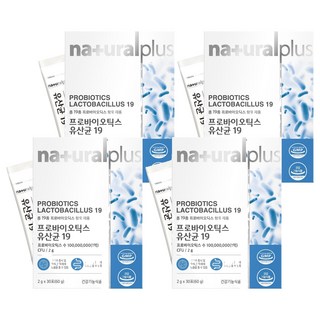 naturalplus 優質益生菌19隨身粉包, 60g, 4盒