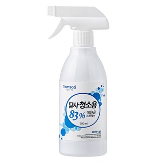 탐사 청소용 83% 에탄올 스프레이, 1개, 500ml
