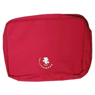 繽紛旅行收納大拉桿包 耐磨 減負 防水 抗震 透氣, 紅色, 1個, 27 × 38 × 18cm