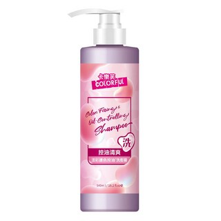 COLORFUL 卡樂芙 護色控油洗髮精, 540ml, 1瓶