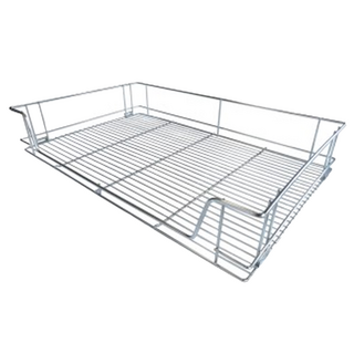 皇家 無痕貼收納架, 1層, 銀色