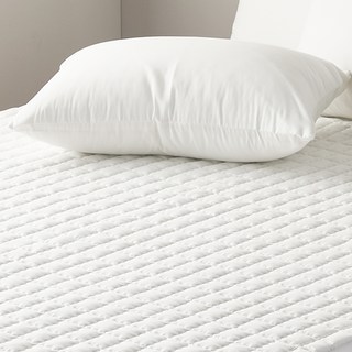 Jibeding 60支純棉保潔墊, 純白色