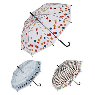 Skater 透明長直傘 60cm