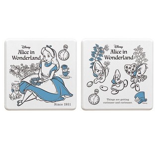 收納王妃 珪藻土杯墊, 愛麗絲 花圈牡蠣寶寶, 1個