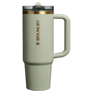 STANLEY Quencher ProTourney Flip Straw Tumbler, 杜松綠, 887ml, 1個