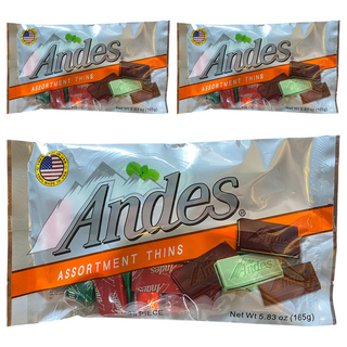 Andes 安迪士 綜合可可薄片, 35片, 165g, 3包