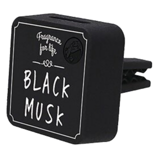 John's Blend 車用芳香劑 夾在冷氣出風口, 1個, 黑麝香