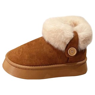 Pinksum 女款 Mimi Yam 毛絨保暖內襯基本款短筒雪靴 ZWMM4323