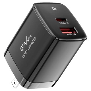 GC ApexVolt PD30W GanUltra 充滿快樂 電源供應器 黑色, 1個