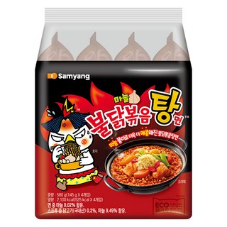 삼양 불닭볶음탕면 145g, 4개
