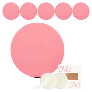 셀프천사 미니 DIY 비비 쿠션 케이스 5g, 핑크 무지, 6개