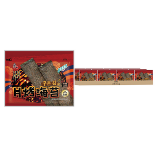 良澔 片烤海苔, 椒鹽口味, 酥脆海苔, Vegan全素, 32g, 12包