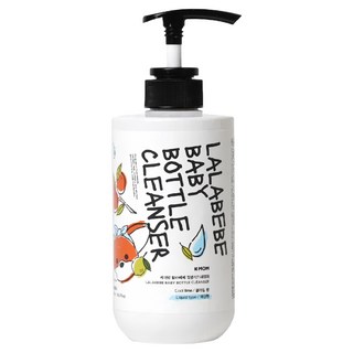 MOTHER-K K-MOM LALABEBE 草本極淨蔬果奶瓶清潔劑, 500ml, 瓦解奶垢, 適用於異位性皮膚炎, 碰手不乾燥, 1瓶