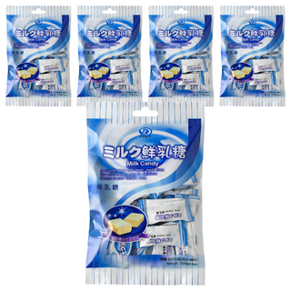 綠得製菓 鮮乳糖, 100g, 5袋