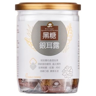 蜜思朵 黑糖銀耳露，頂級雪白銀耳 溫火慢熬 滋補桂圓、紅棗、枸杞 豐富膠質 古溜古溜 輕鬆養美, 204g, 1罐