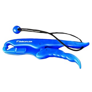 JiNDO Lure 浮水魚夾 ABS強化 超輕重量53克 防滑落, 夜光藍, 1個