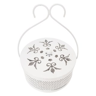 鏤空蚊香盒, 白色