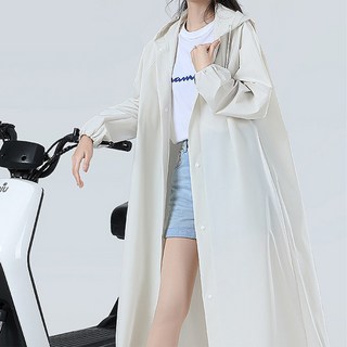 時尚男女加厚EVA雨衣 雙層設計