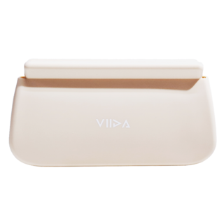 VIIDA Chubby系列 防水收納袋 (L) 食品級矽膠材質 防油防水, 裸膚米, 1個