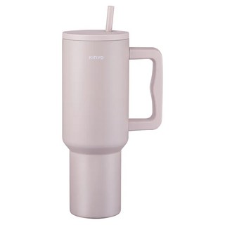 Kinyo 不鏽鋼大容量保溫杯 KIM-3025, 米色, 1.2L, 1個