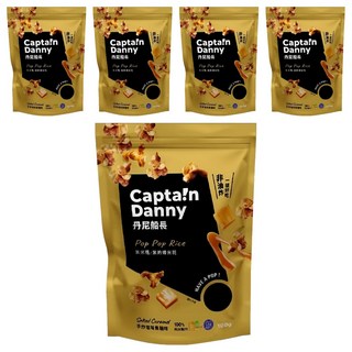 Captain Danny 丹尼船長 米米花 手炒塩味焦糖味, 100g, 5包