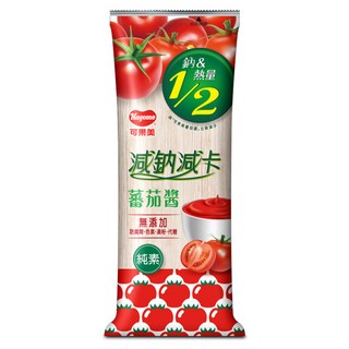 KAGOME 可果美 減鈉減卡蕃茄醬, 465g, 1瓶