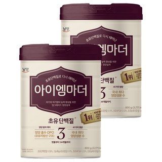 아이엠마더 분유 3단계, 800g, 2개