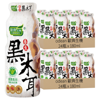 odean 歐典生機 養生黑木耳, 180ml, 48瓶