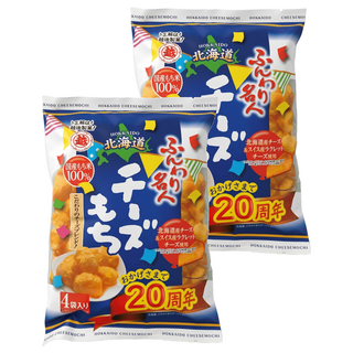 越後製菓 北海道起司泡芙米果, 66g, 2袋