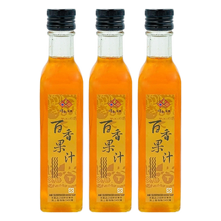 Puyyuma 埤南采風 台東地區農會 台東特產百香果汁, 250ml, 3瓶