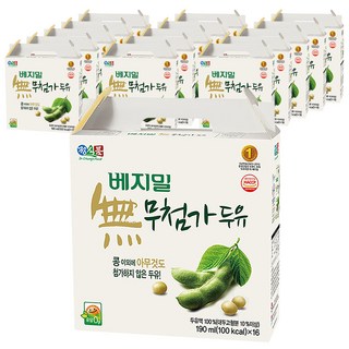 Vegemil 豆奶, 190ml, 16入