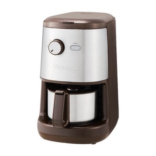 Vitantonio 全自動研磨咖啡機, VCD-200B-B, 摩卡棕