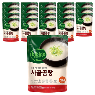 비비고 사골곰탕, 500g, 20개