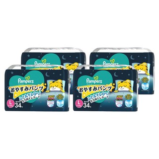 Pampers 幫寶適 日本境內版 巧虎安睡褲 9~14kg, L, 136片