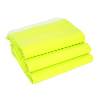 LDPE淺綠色宅配袋, 100個