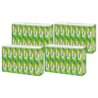 倍潔雅 抽取式衛生紙 150張, 14包, 4袋