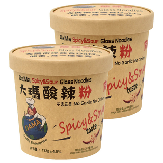 DaMa 大瑪南洋蔬食 酸辣粉 133g, 2入