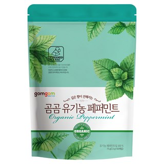 gomgom 薄荷茶, 1.5g, 50包, 1袋